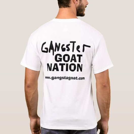 GOATMAN T-SHIRT (Achterkant)