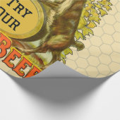 Goats Bock Beer Adverteren Cadeaupapier (Hoek)