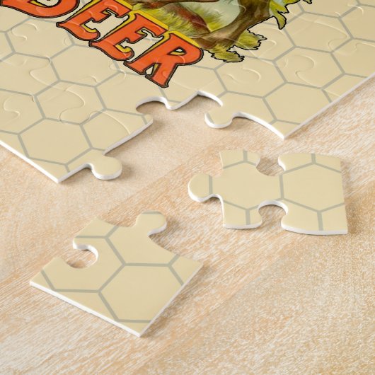 Goats Bock Beer Adverteren Legpuzzel (Zijkant)