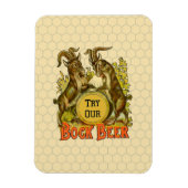 Goats Bock Beer Adverteren Magneet (Verticaal)