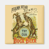 Goats Bock Beer Adverteren Magneet (Voorkant)