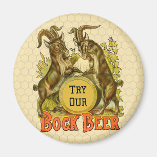 Goats Bock Beer Adverteren Magneet