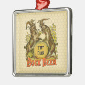 Goats Bock Beer Adverteren Metalen Ornament (Links)