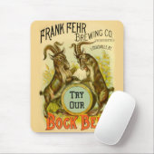 Goats Bock Beer Adverteren Muismat (Met muis)