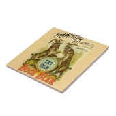 Goats Bock Beer Adverteren Tegeltje (Zijkant)