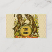 Goats Bock Beer Adverteren Visitekaartje (Achterkant)