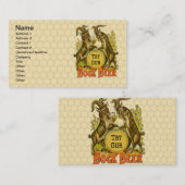 Goats Bock Beer Adverteren Visitekaartje (Voorkant / Achterkant)