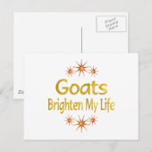 Goats Brighes Mijn leven Briefkaart (Voorkant / Achterkant)