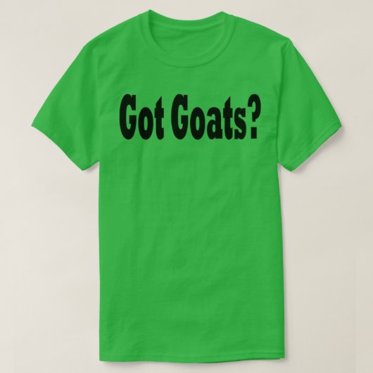 Goats Funny Goat T-shirt (Design voorkant)