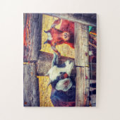 Goats Hood River Oregon Legpuzzel (Verticaal)