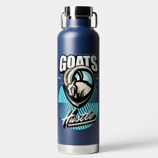 Goats Hustle Waterfles (Voorkant)