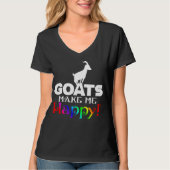 GOATS Maak me gelukkig T-shirt (Voorkant)