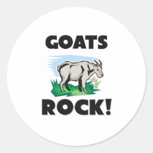 Goats Rock Ronde Sticker