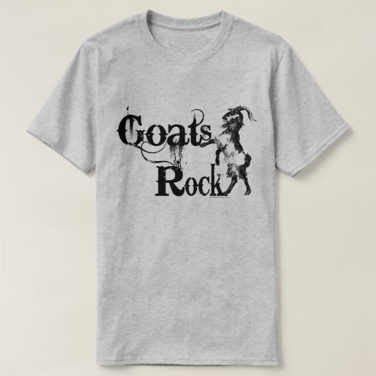 GOATS ROCK | TotaalGoatally™ T-shirt (Design voorkant)