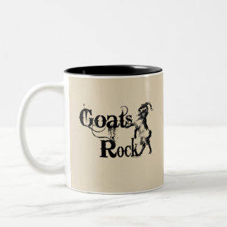 GOATS ROCK | TotaalGoatally™ Tweekleurige Koffiemok