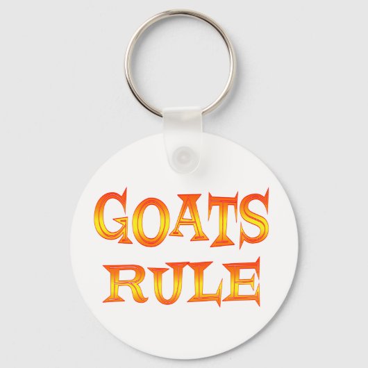 Goats Rule Sleutelhanger (Voorkant)