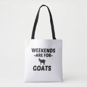 GOATS WEEKEND TOTE BAG (Voorkant)