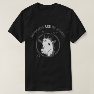 GOATS ZIJN MIJN WERELD | TotaalGoatally™ T-shirt