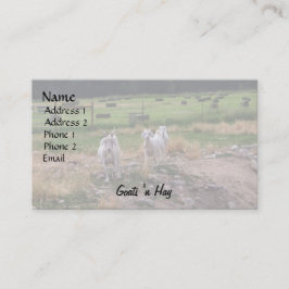 Goats'n Hay Visitekaartje