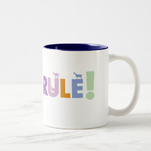 GOATSRULE.CR - Gepersonaliseerd Tweekleurige Koffiemok