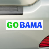 GOBAMA BUMPERSTICKER (Op auto)