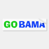 GOBAMA BUMPERSTICKER (Voorkant)