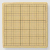 Goban Coaster Stenen Onderzetter (Voorkant)