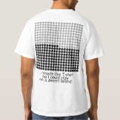 Goban T-shirt for urgent events (Achterkant)