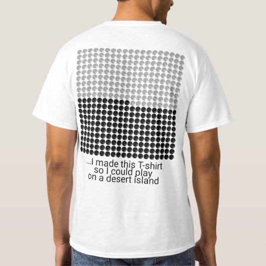 Goban T-shirt for urgent events (Achterkant)