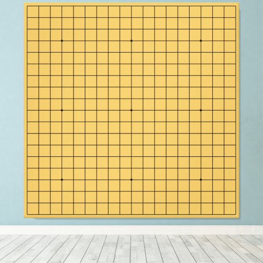 Goban Wrapped Canvas Afdruk (Insitu (Houten vloer))