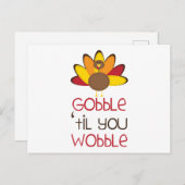 Gobble Briefkaart (Voorkant / Achterkant)