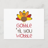 Gobble Briefkaart (Voorkant)