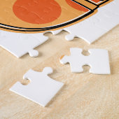 Gobble Funny Thanksgiving Turkije Diner Fun Kinder Legpuzzel (Zijkant)