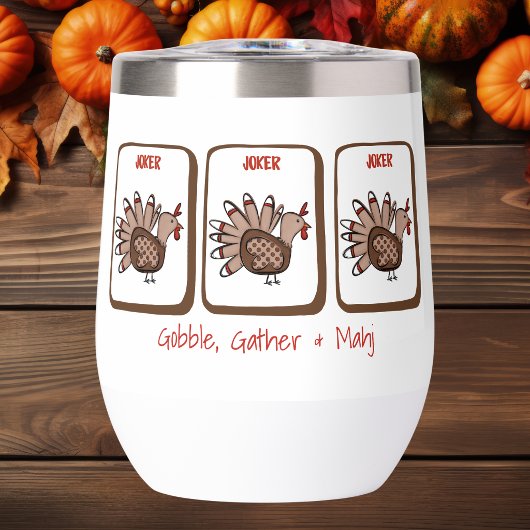 Gobble, Gather & Mahj Thanksgiving Kalkoen Mahjong