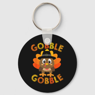 Gobble Gifts Thanksgiving S Vrouwen Mannen Peuter  Sleutelhanger