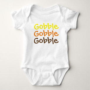 Gobble Gobble Baby Jersey Bodysuit