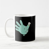 Gobble Gobble Funny Thanksgiving Nurse Humor Koffiemok (Links)