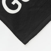 Gobble Gobble Funny Turkey Glove Thanksgiving Nurs Fleece Deken (Hoek)