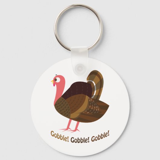 Gobble! Gobble! Gobble! Sleutelhanger (Voorkant)