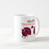 Gobble Gobble Klassieke Mok – Thanksgiving Kalkoen (Voorkant rechts)
