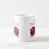 Gobble Gobble Klassieke Mok – Thanksgiving Kalkoen (Center)