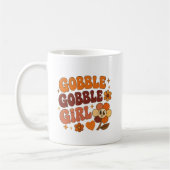 Gobble Gobble Meisje, Grappige Beste Vriendin Koffiemok (Links)
