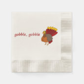 Gobble, Gobble Servetten (Voorkant)