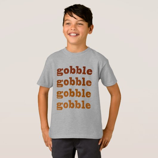 Gobble Gobble T-shirt (Voorkant volledig)