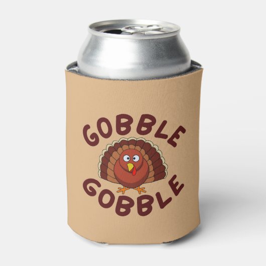 Gobble Gobble Thanksgiving  Blikjeskoeler (Blikje Voorkant)