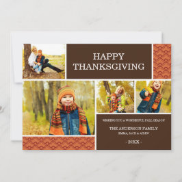 GOBBLE GOBBLE | THANKSGIVING FOTO-KAART FEESTDAGENKAART
