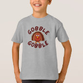 Gobble Gobble Thanksgiving T-Shirt (Voorkant)