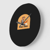 Gobble, Gobble Thanksgiving Turkije met pompoen Cl Grote Klok (Hoek)