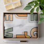 Gobble Gobble Till You Wobble Funny Thanksgiving Tissuepapier (Geschenk)