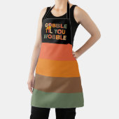 Gobble Gobble Tot Dat Je Wobbelt Grappige Thanksgi Schort (Insitu)